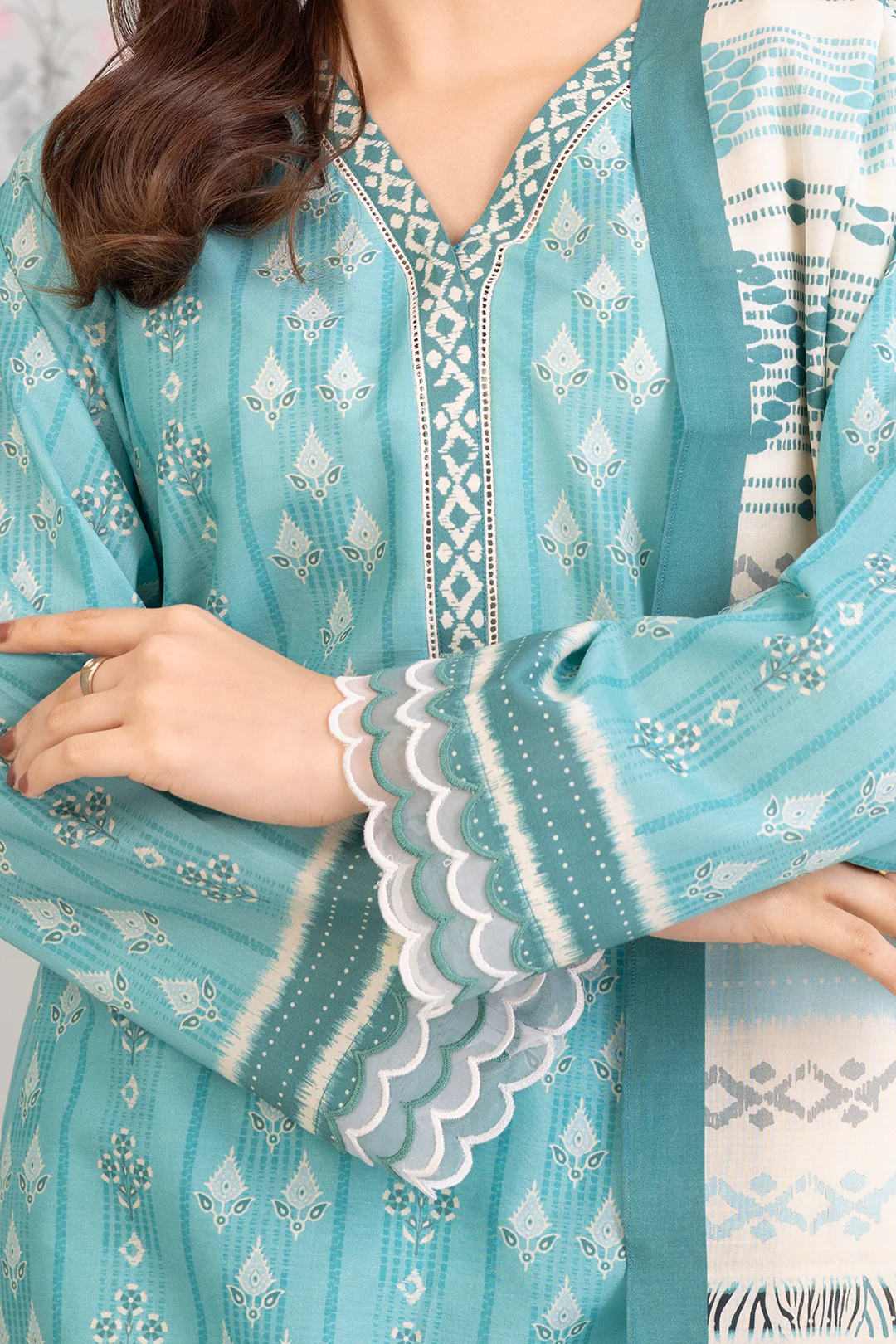 Shirt Shalwar Dupatta - 0427 - Image 3