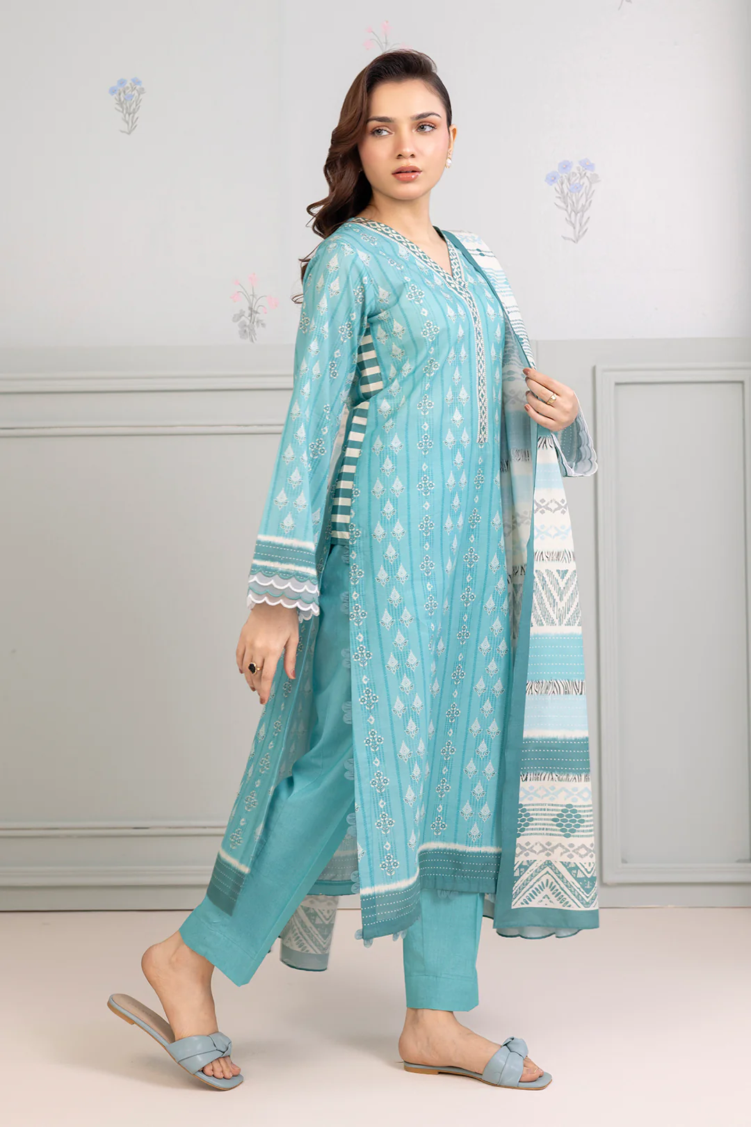 Shirt Shalwar Dupatta - 0427 - Image 5