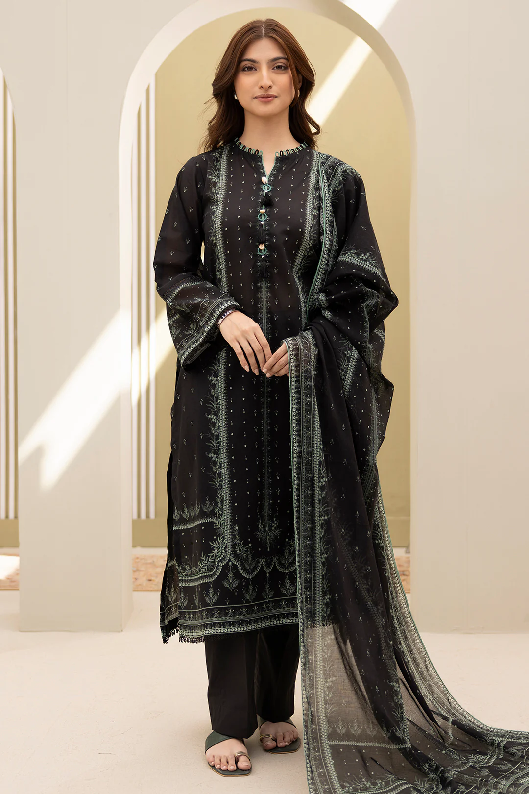 Shirt Shalwar Dupatta - 0430 - Image 3