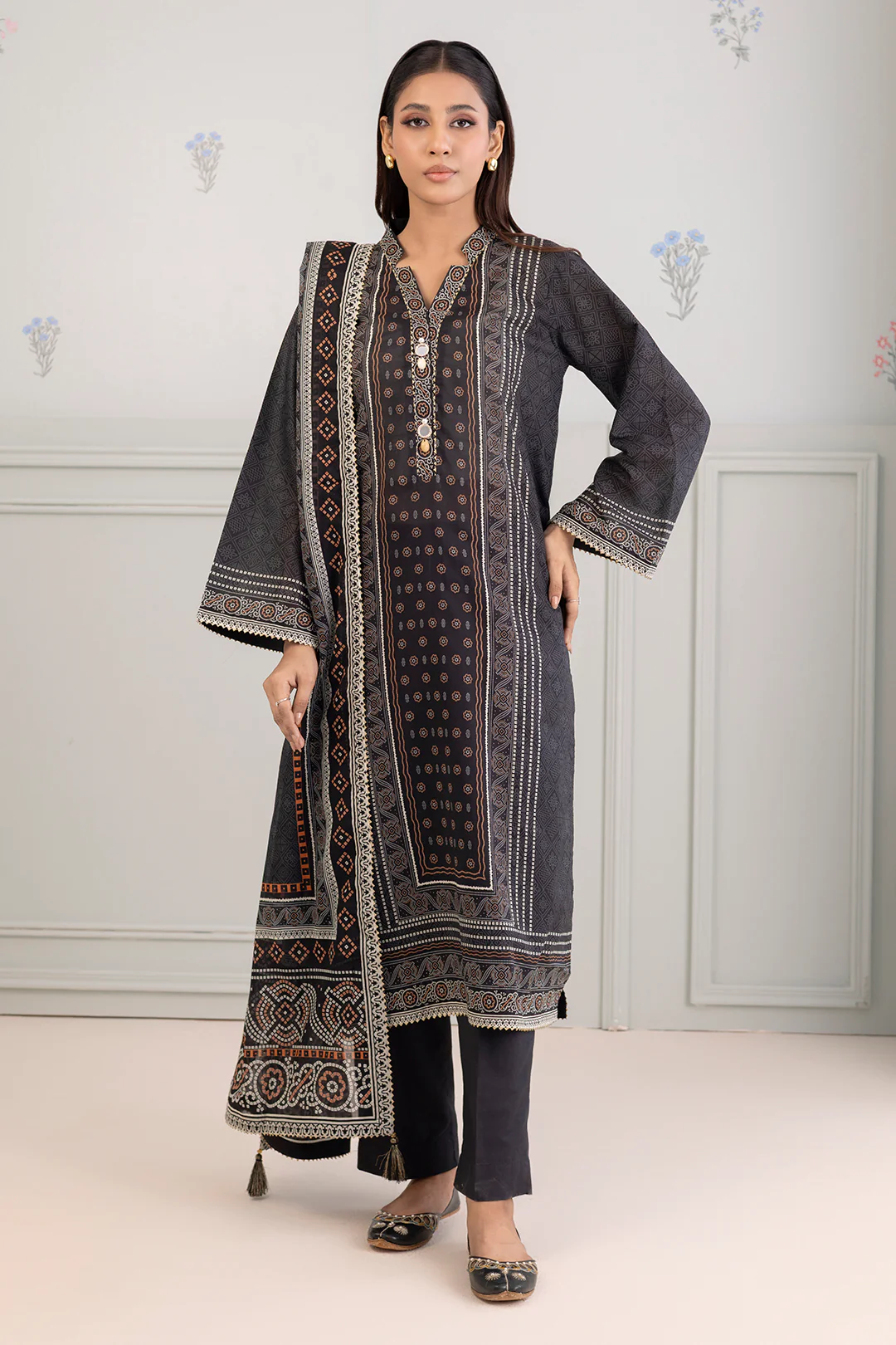 Shirt Shalwar Dupatta - 0434