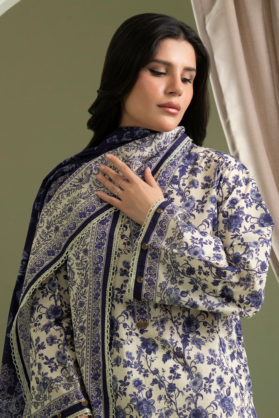 Shirt Shalwar Dupatta - 0436 - Image 2