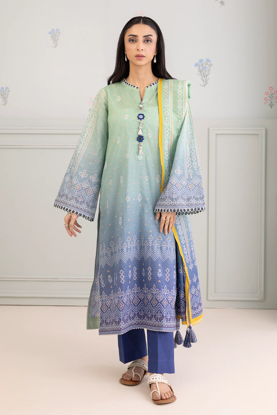 Shirt Shalwar Dupatta - 0438