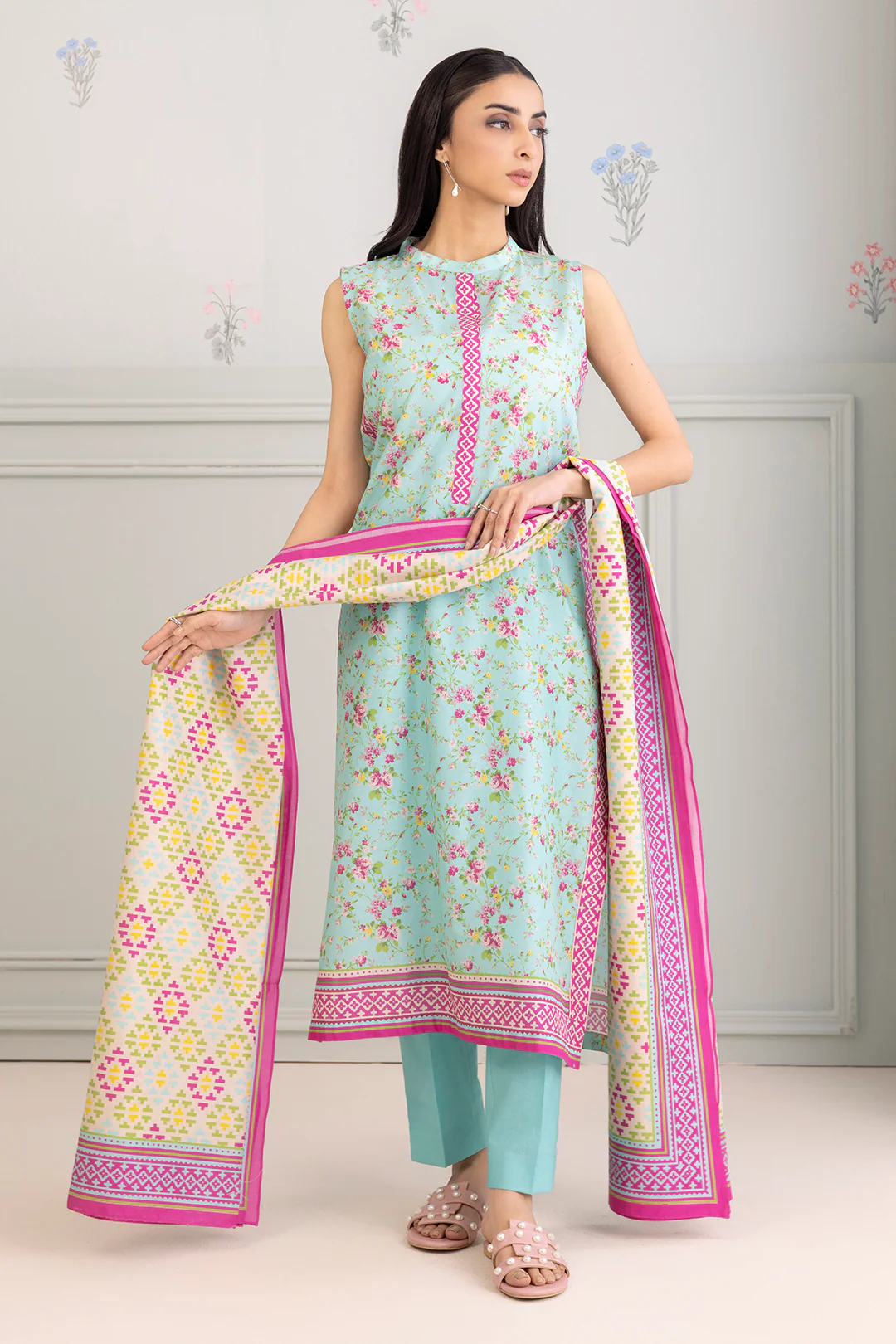Shirt Shalwar Dupatta - 0439 - Image 4