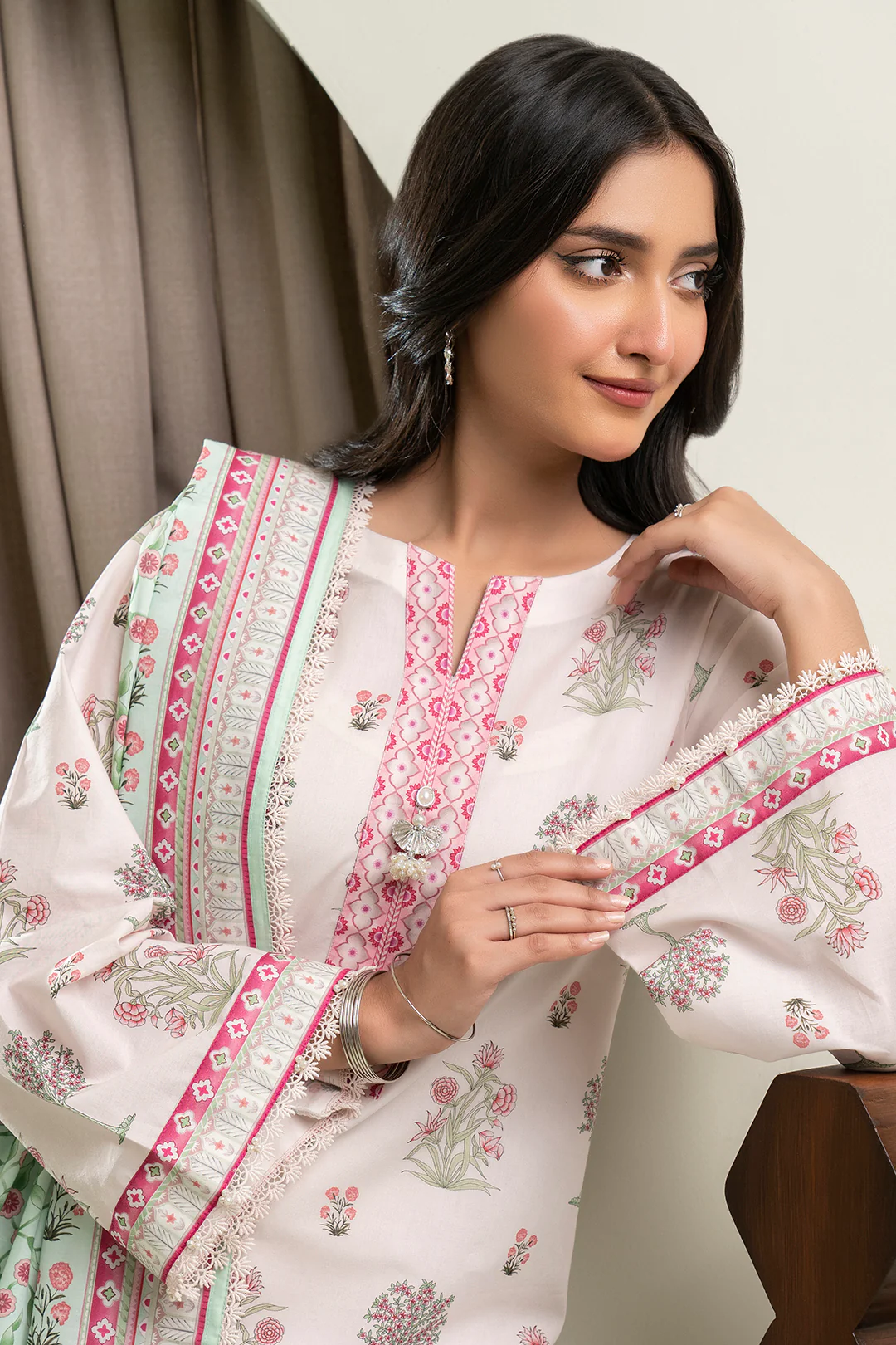 Shirt Shalwar Dupatta - 0442 - Image 3