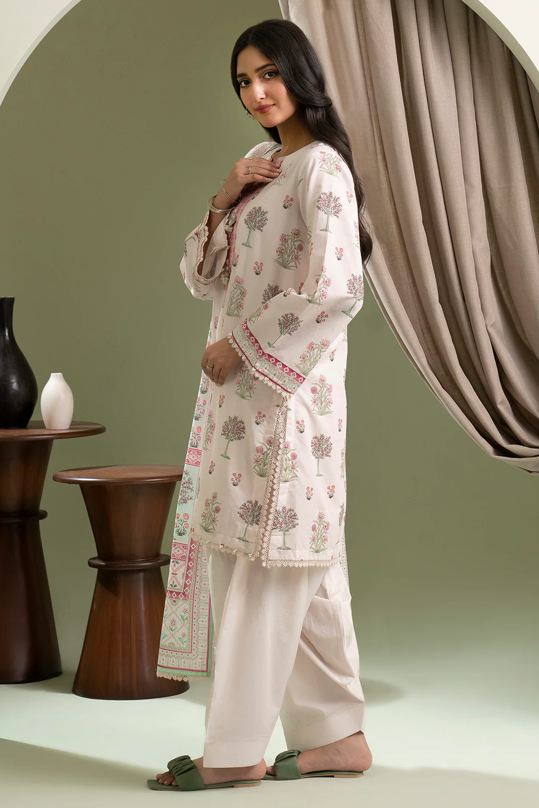 Shirt Shalwar Dupatta - 0442 - Image 6