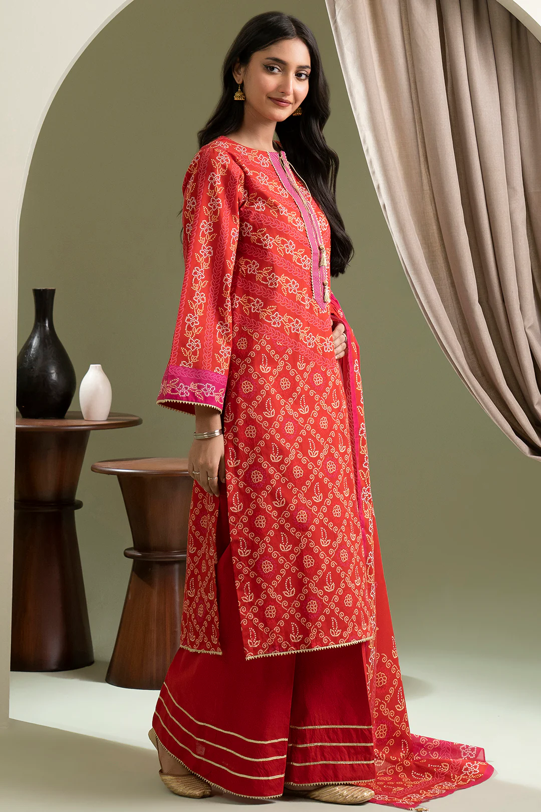 Shirt Shalwar Dupatta - 0443 - Image 4