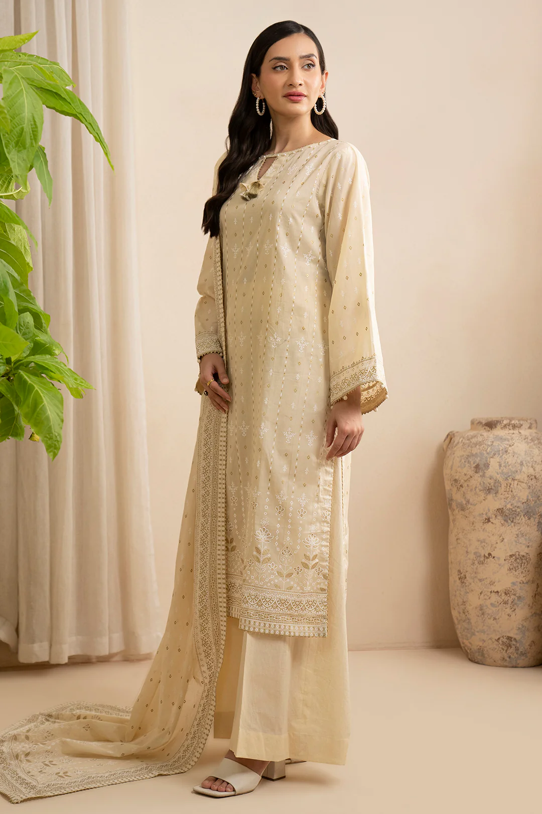 Shirt Shalwar Dupatta - 0446 - Image 4