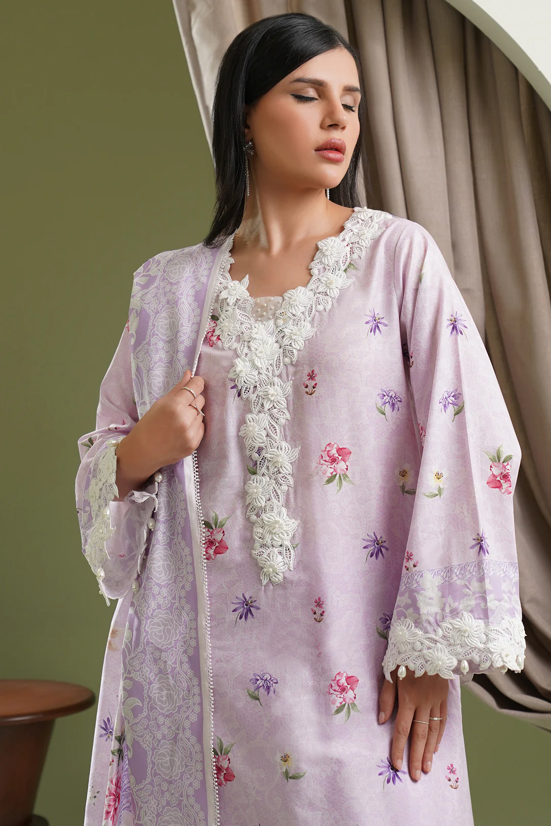 Shirt Shalwar Dupatta - 0453 - Image 2