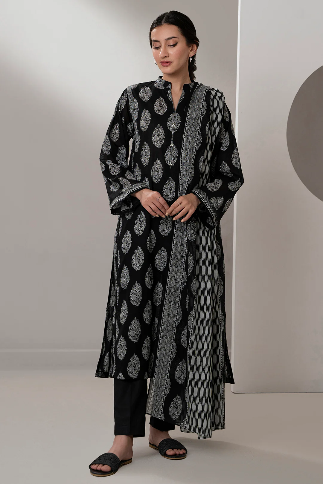 Shirt Shalwar Dupatta - 0491 - Image 4
