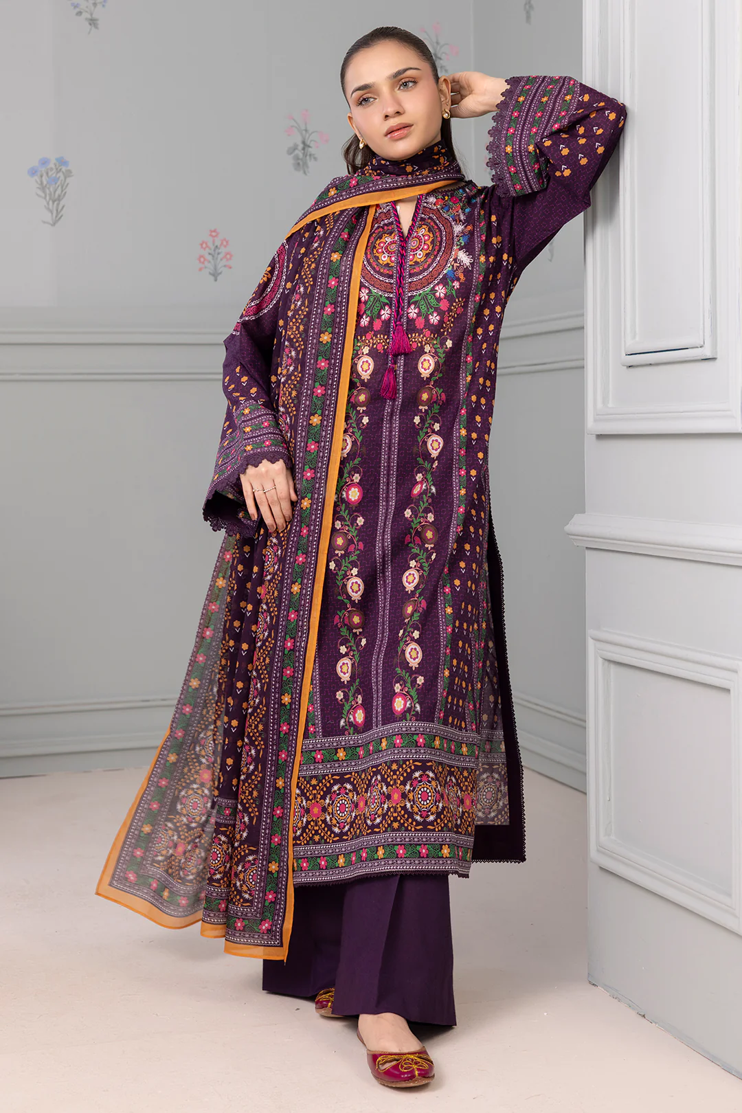 Shirt Shalwar Dupatta - 0494 - Image 4