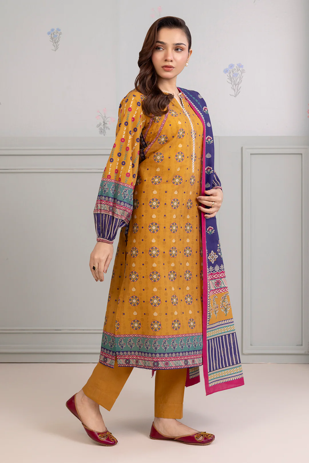 Shirt Shalwar Dupatta - 0495 - Image 5
