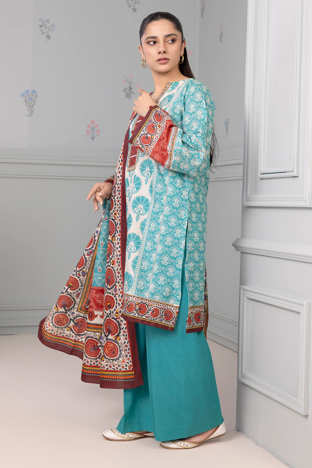 Shirt Shalwar Dupatta - 0497 - Image 4