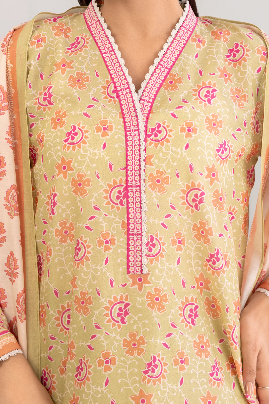 Shirt Shalwar Dupatta - 0499 - Image 3