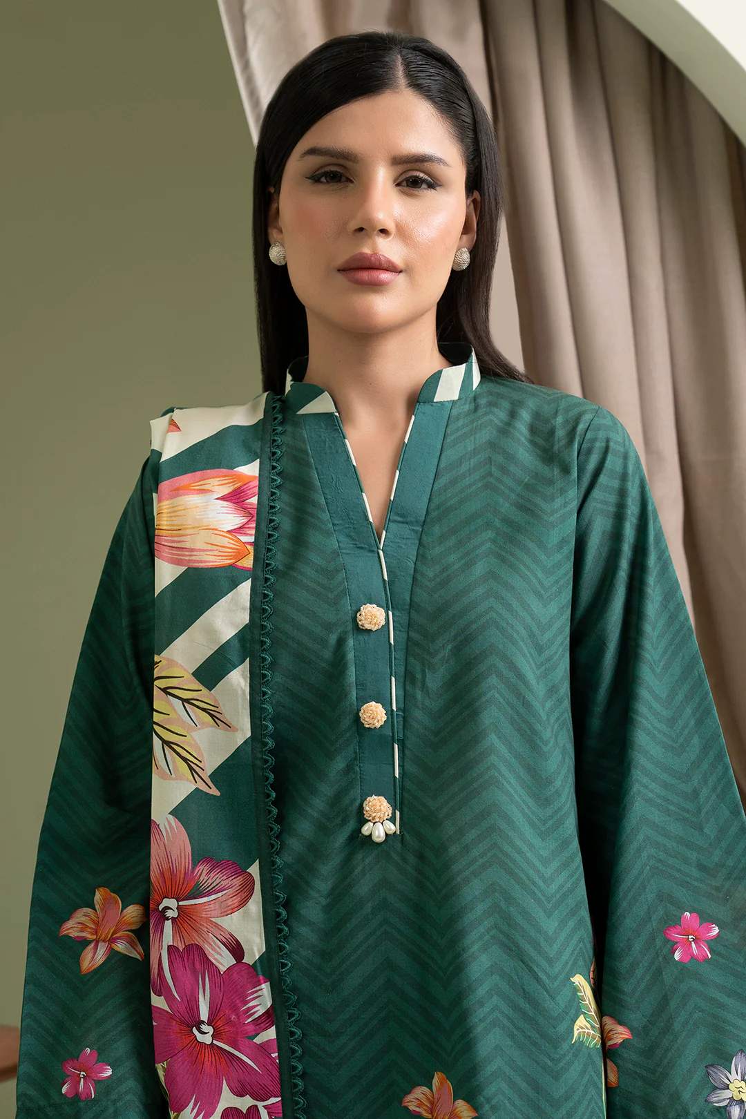 Shirt Shalwar Dupatta - 0508 - Image 2