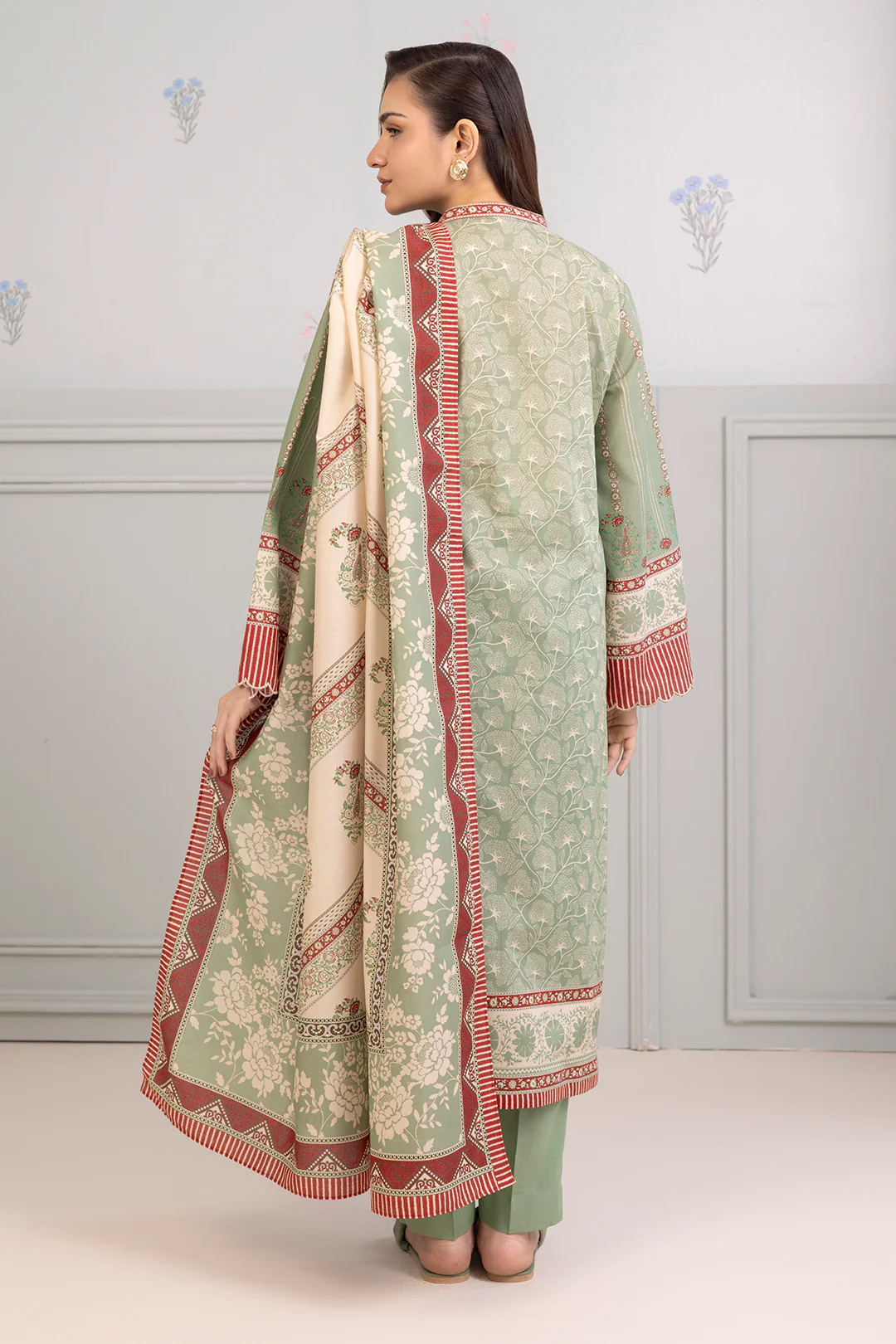 Shirt Shalwar Dupatta - 0513 - Image 5