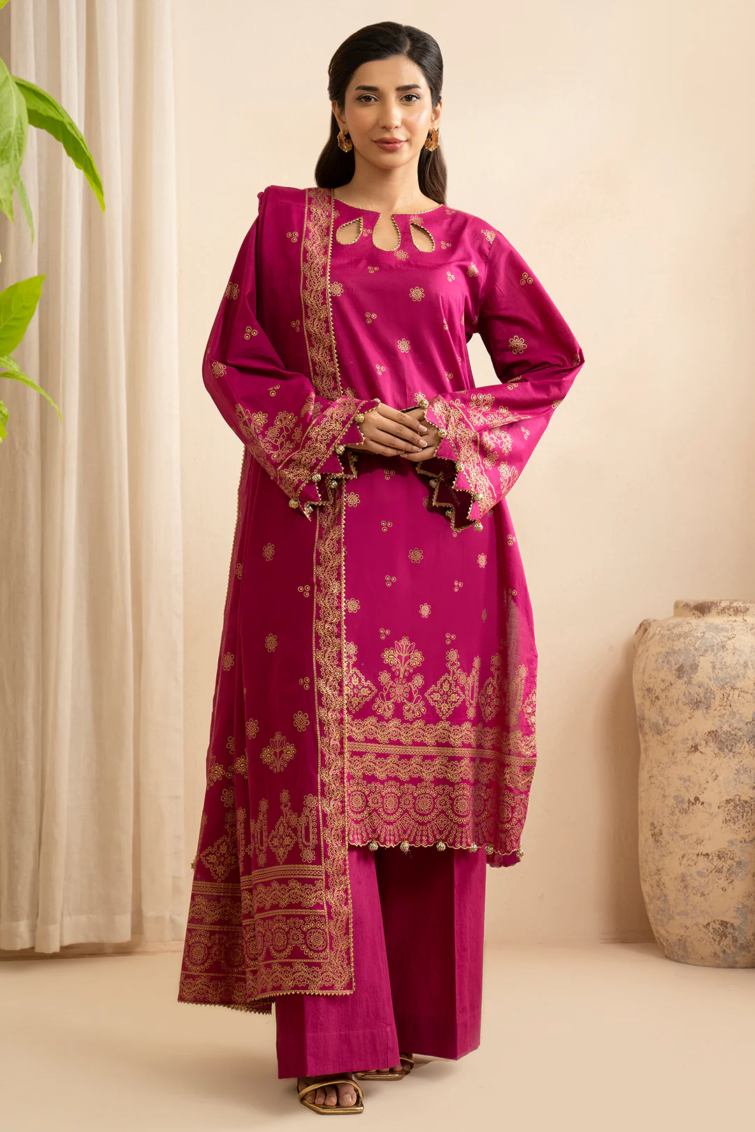 Shirt Shalwar Dupatta - 0514 - Image 6