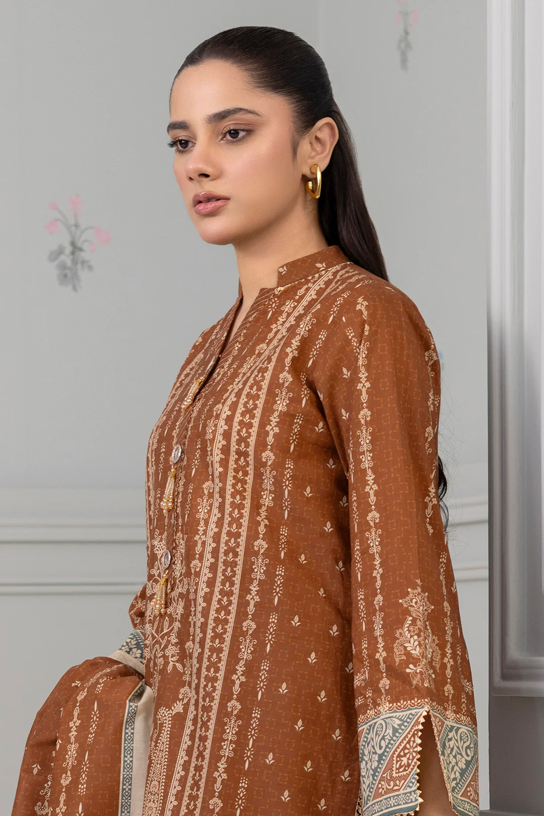 Shirt Shalwar Dupatta - 0568 - Image 2