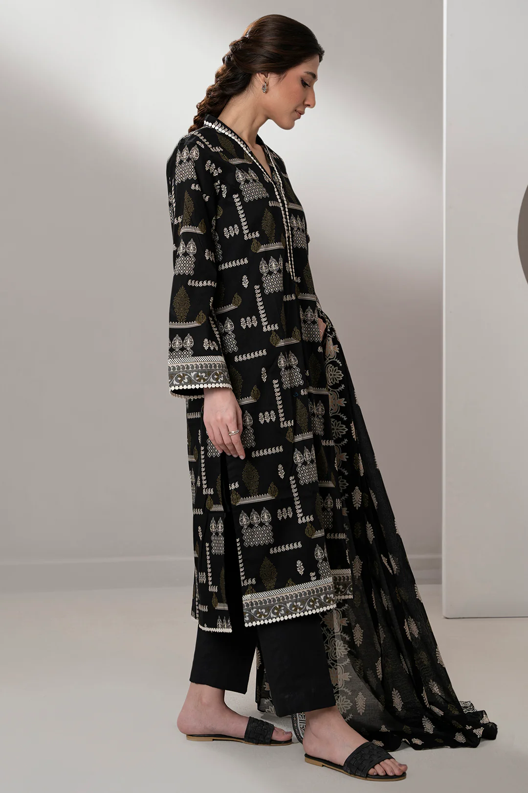 Shirt Shalwar Dupatta - 0570 - Image 3
