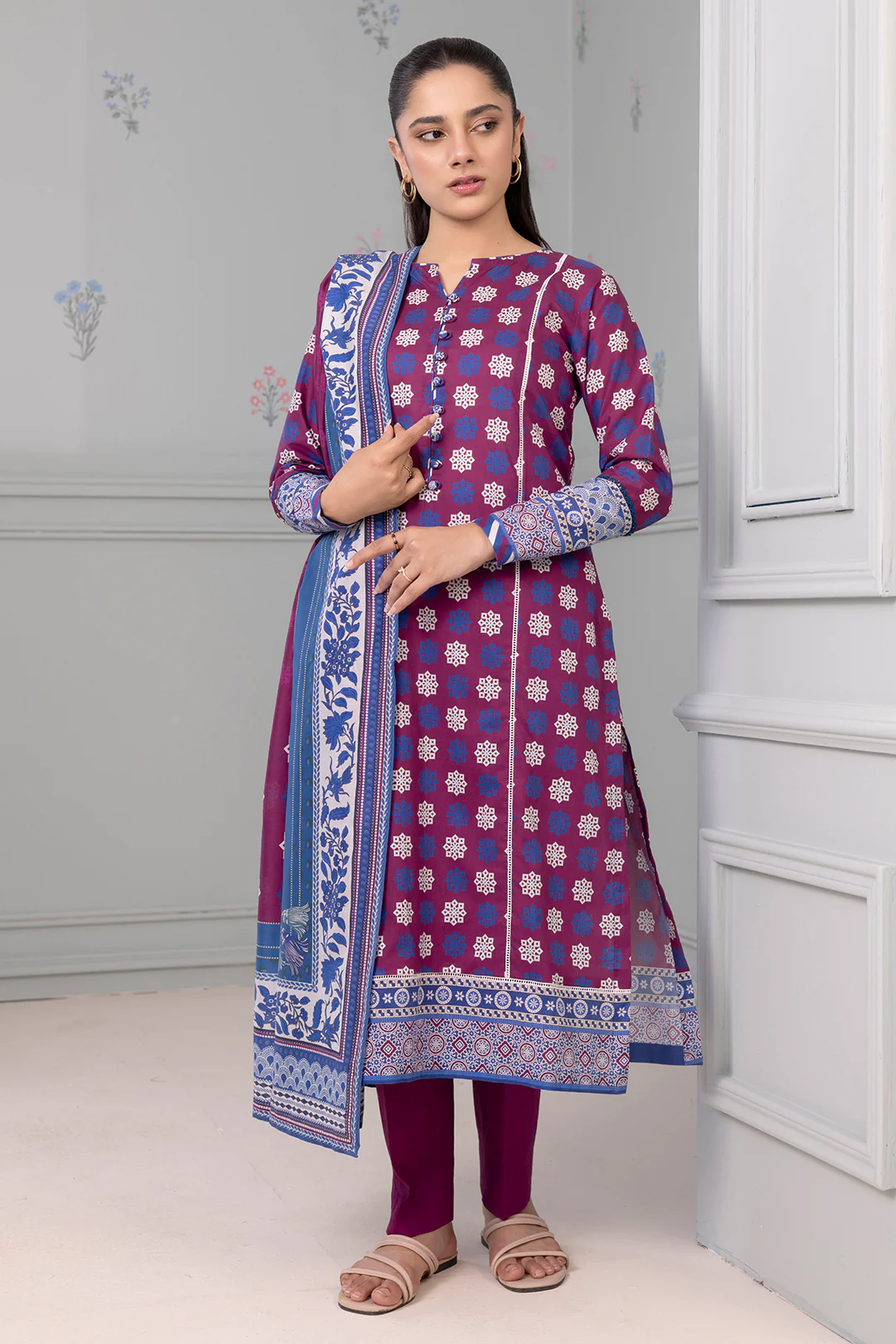 Shirt Shalwar Dupatta - 0571
