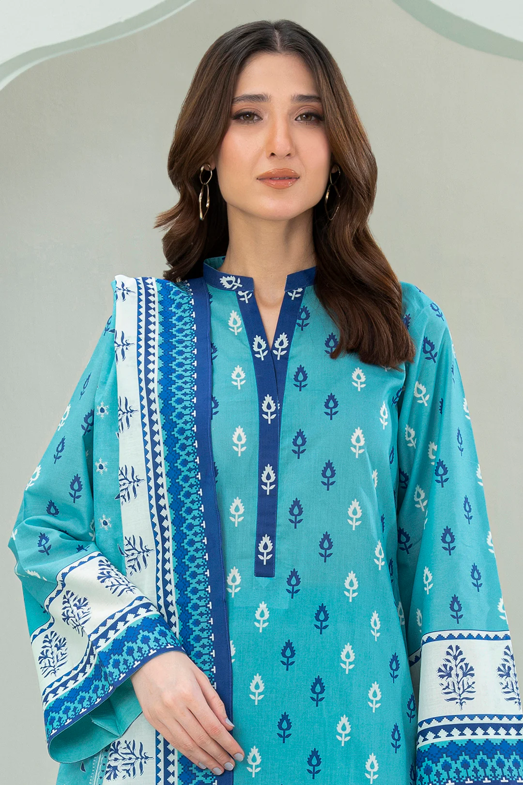 Shirt Shalwar Dupatta - 0573 - Image 2