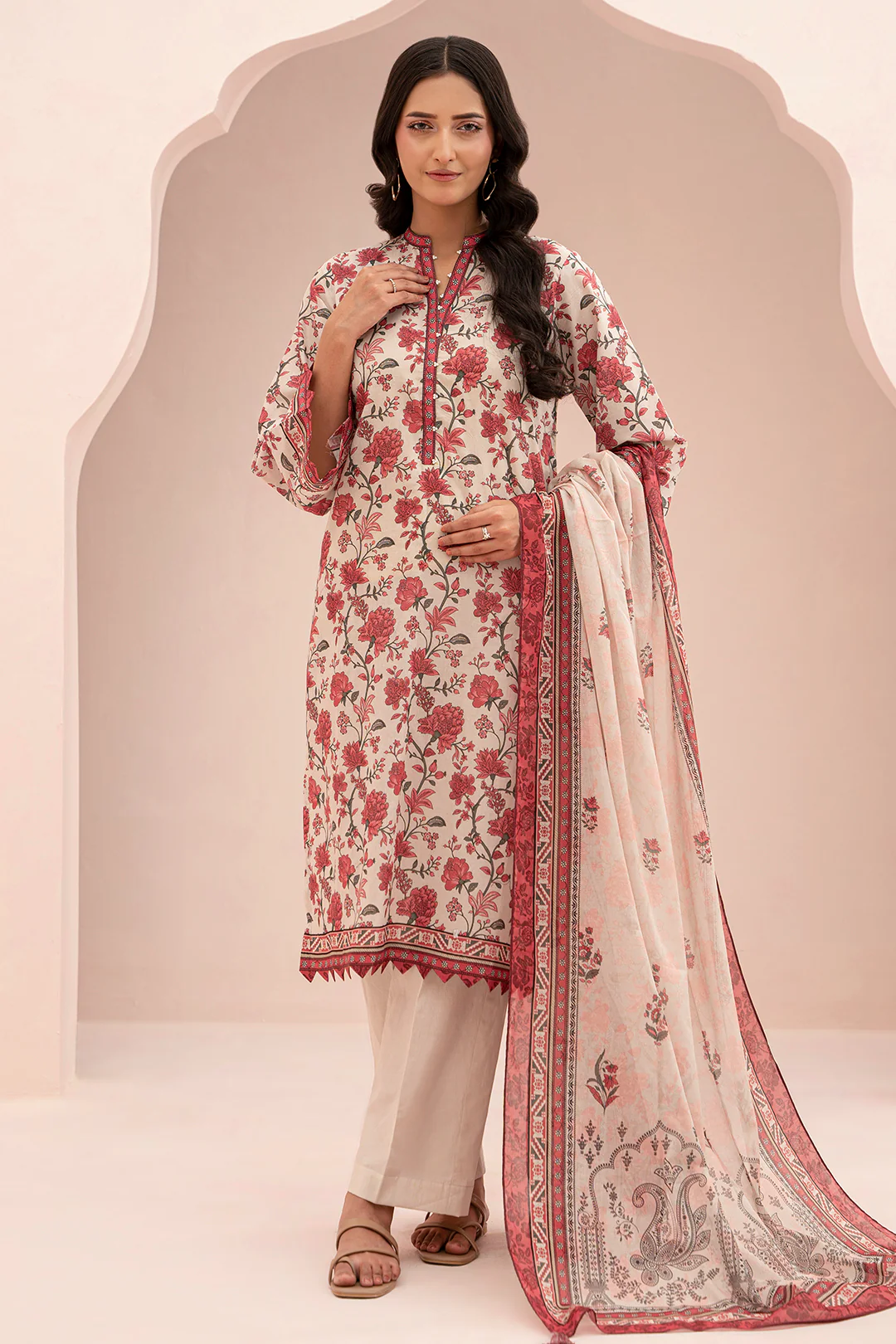 Shirt Shalwar Dupatta - 0574 - Image 4