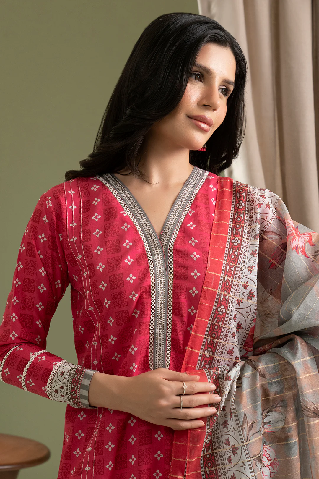 Shirt Shalwar Dupatta - 0575 - Image 2