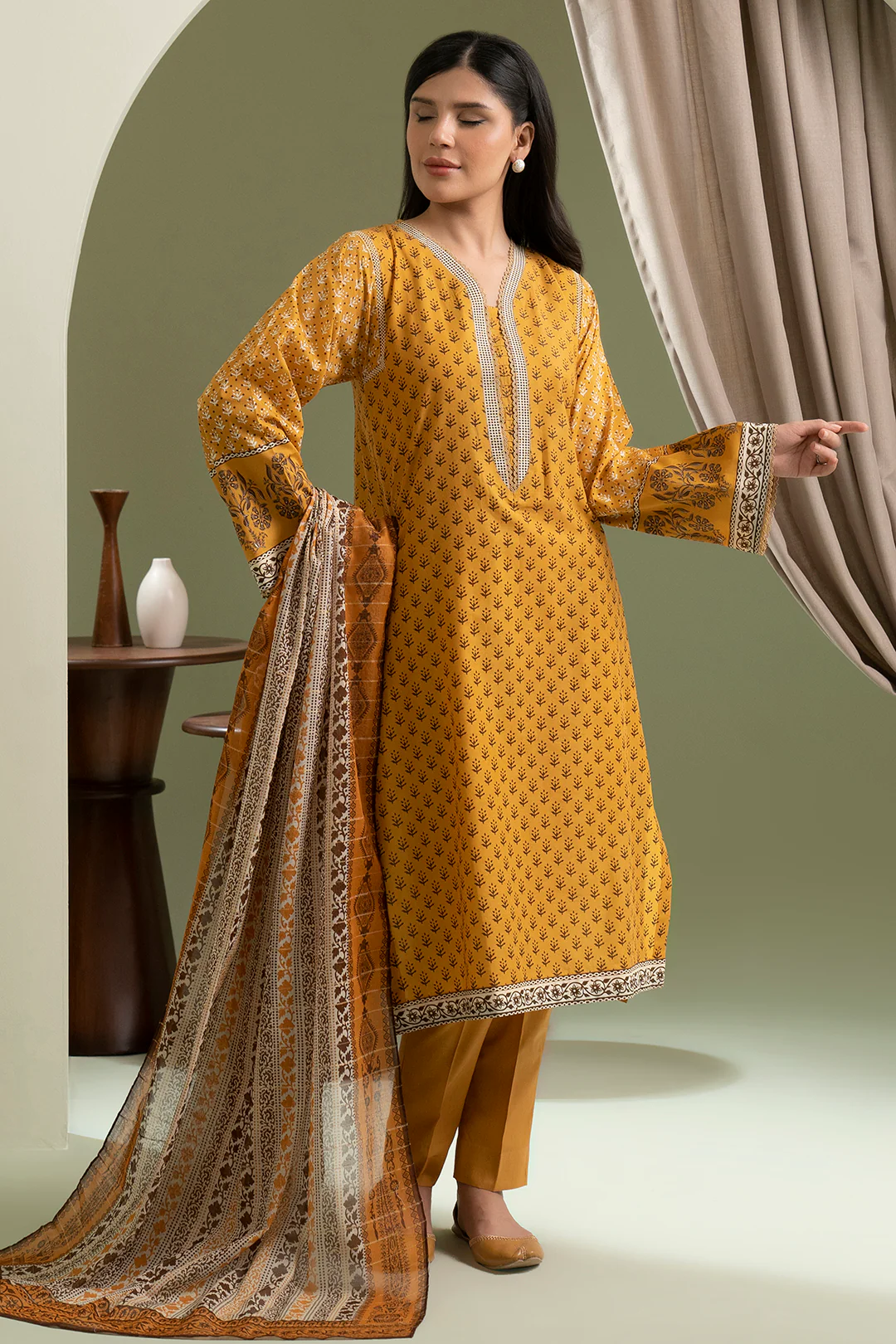 Shirt Shalwar Dupatta - 0581