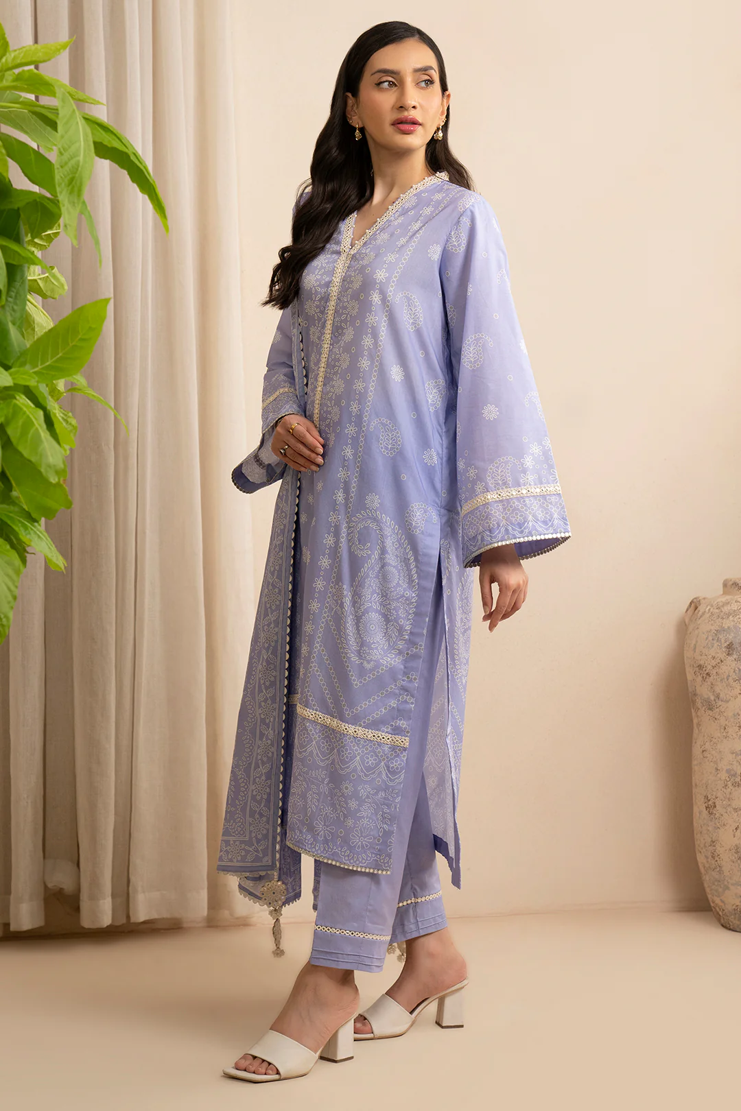 Shirt Shalwar Dupatta - 0586 - Image 8