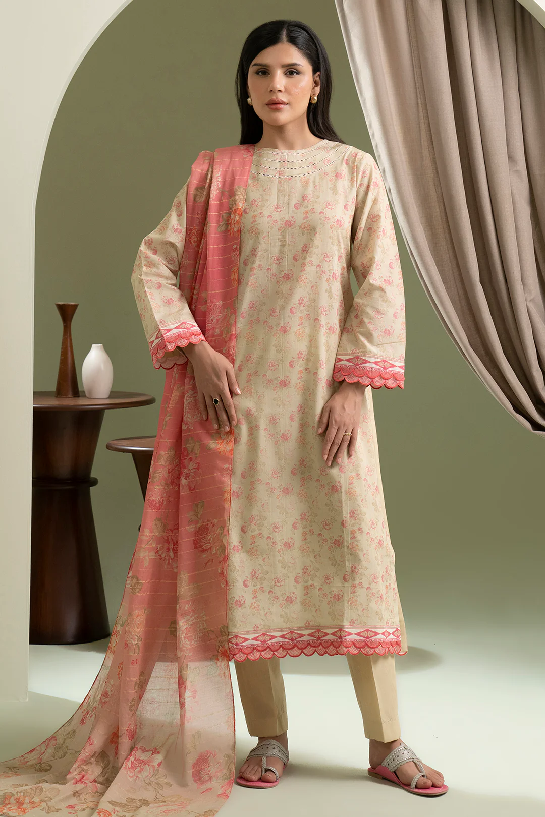Shirt Shalwar Dupatta - 0587 - Image 5