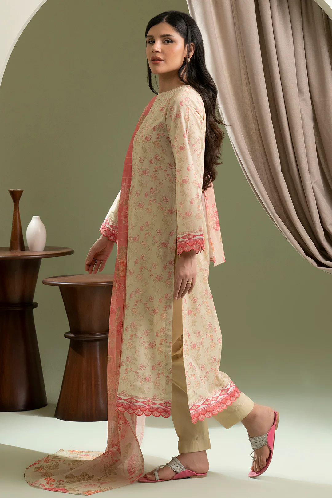 Shirt Shalwar Dupatta - 0587 - Image 6