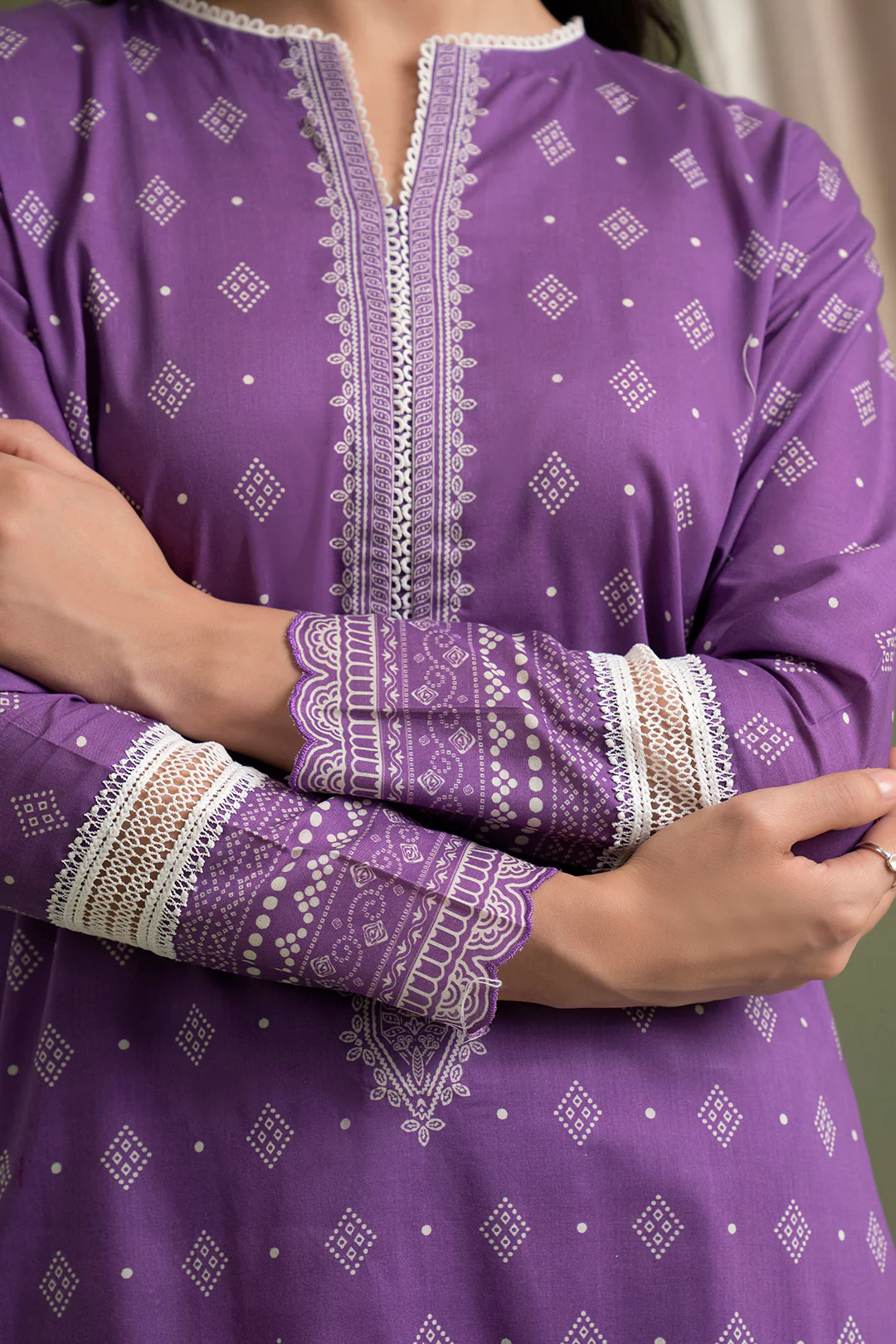 Shirt Shalwar Dupatta - 0589 - Image 8