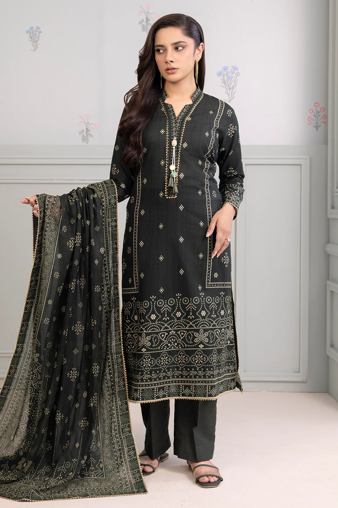 Shirt Shalwar Dupatta - 0590 - Image 3