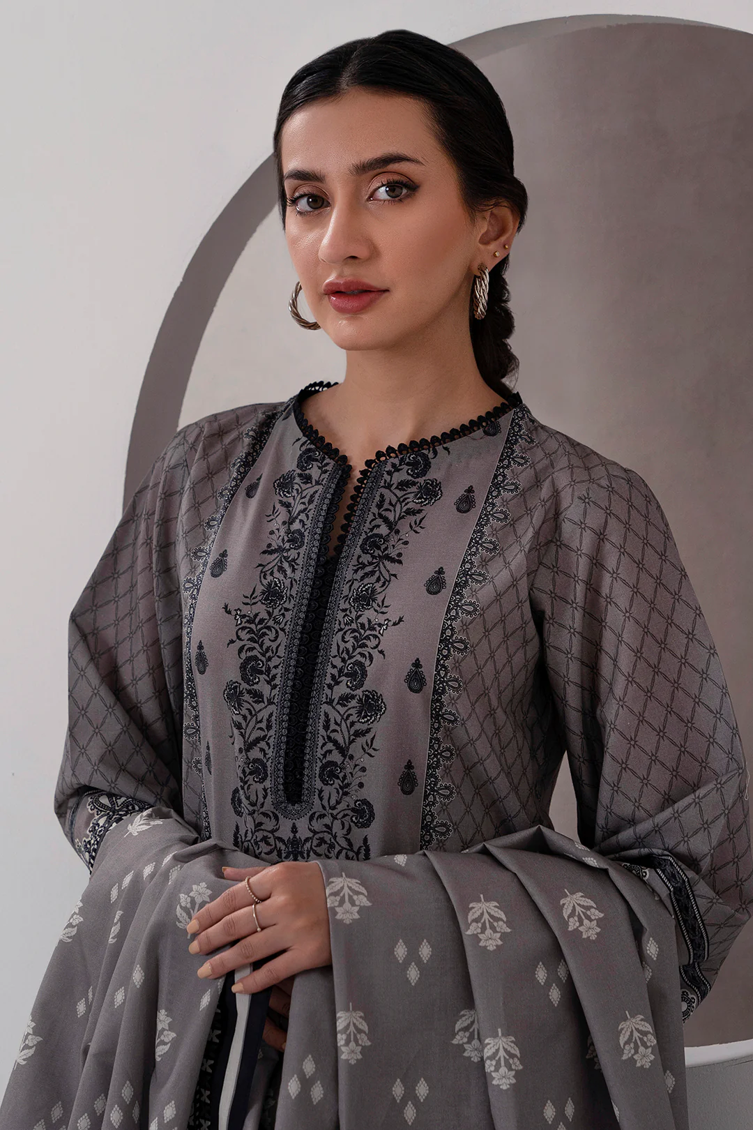 Shirt Shalwar Dupatta - 0651 - Image 2