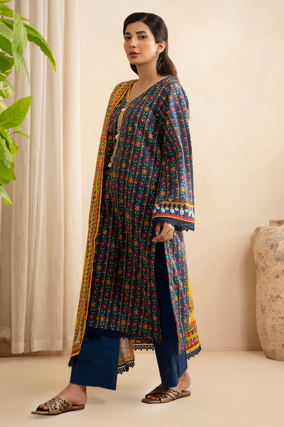 Shirt Shalwar Dupatta - 0653 - Image 5