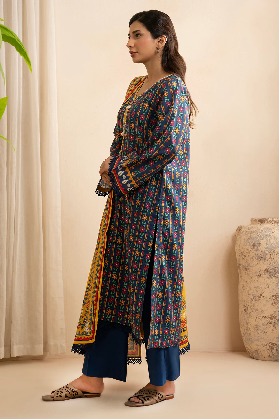 Shirt Shalwar Dupatta - 0653 - Image 8