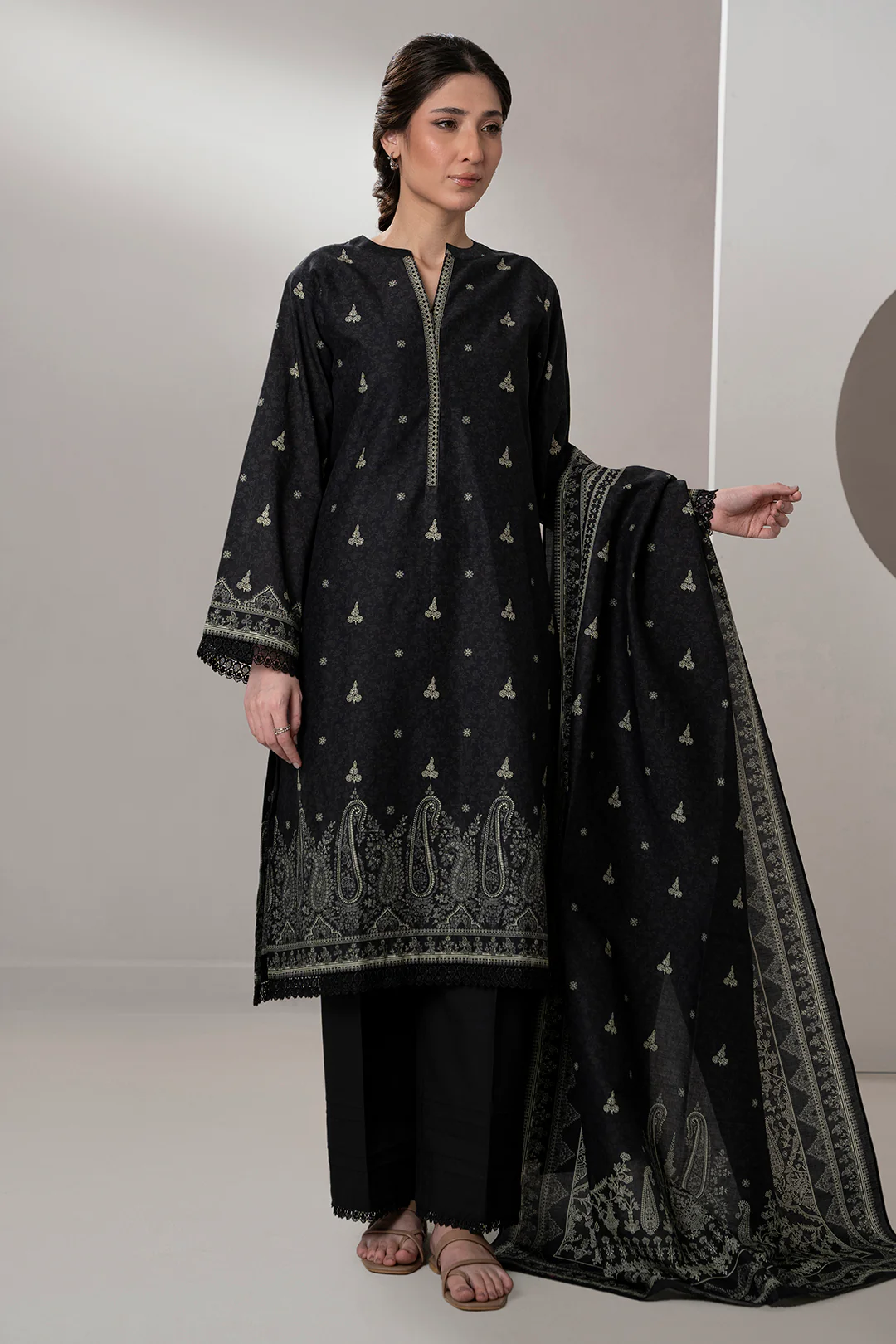 Shirt Shalwar Dupatta - 0654