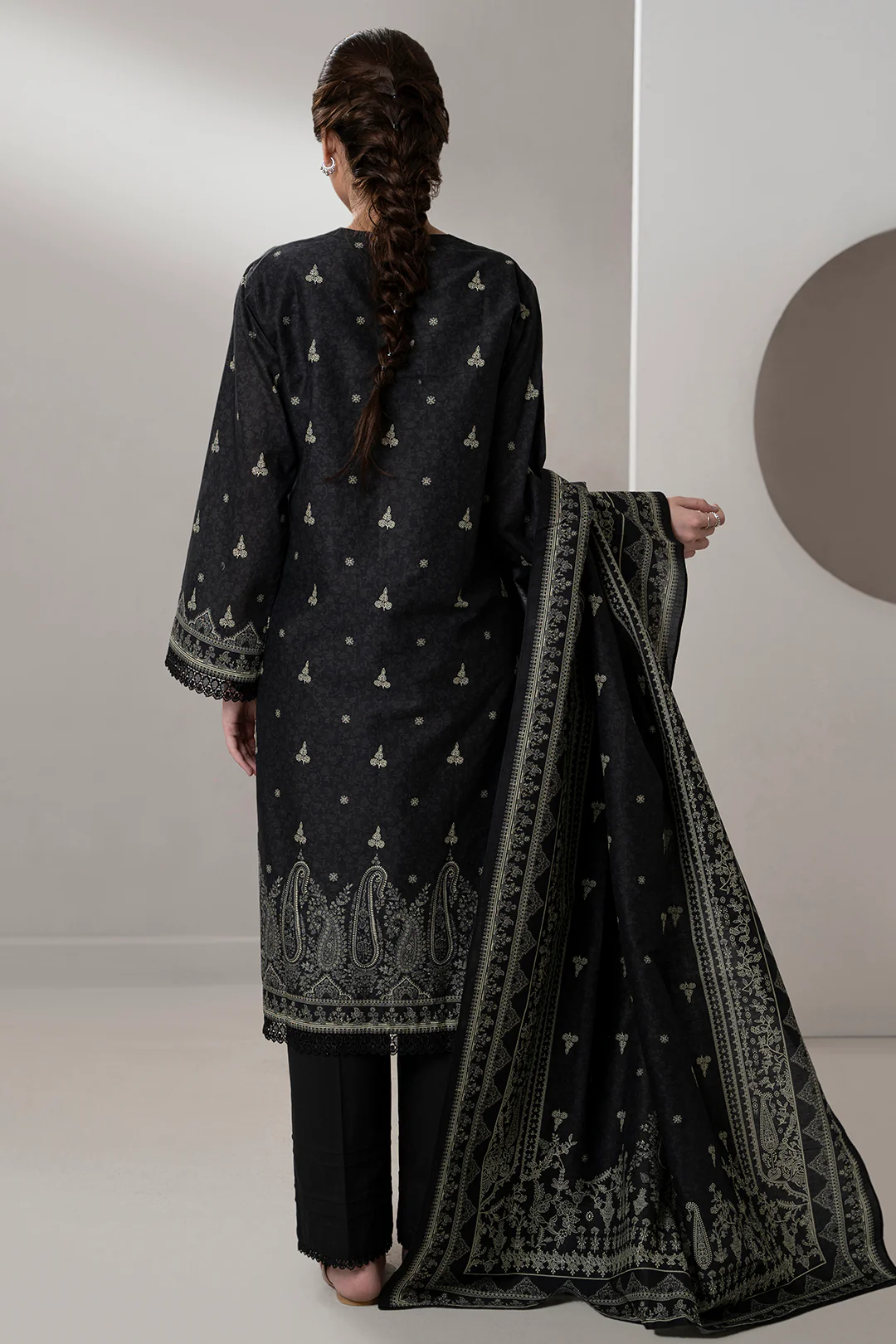 Shirt Shalwar Dupatta - 0654 - Image 4