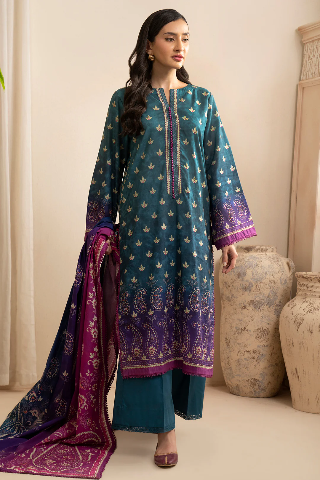 Shirt Shalwar Dupatta - 0655 - Image 5
