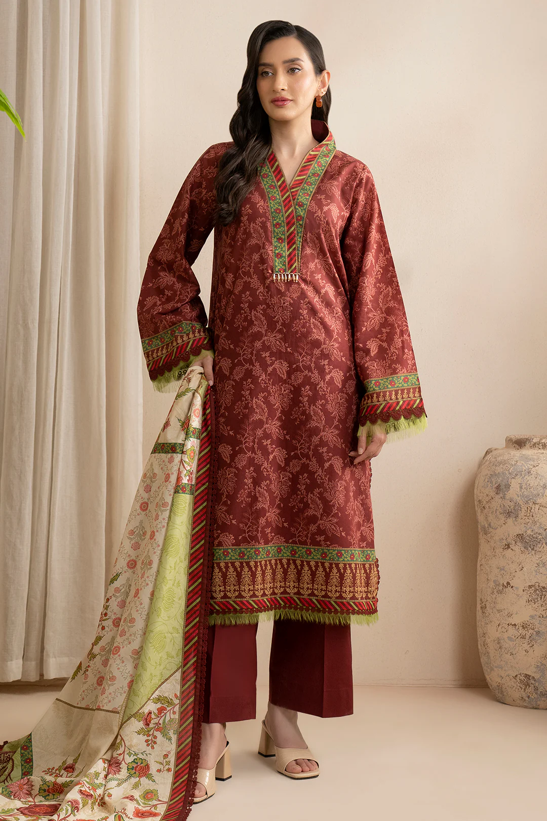 Shirt Shalwar Dupatta - 0661