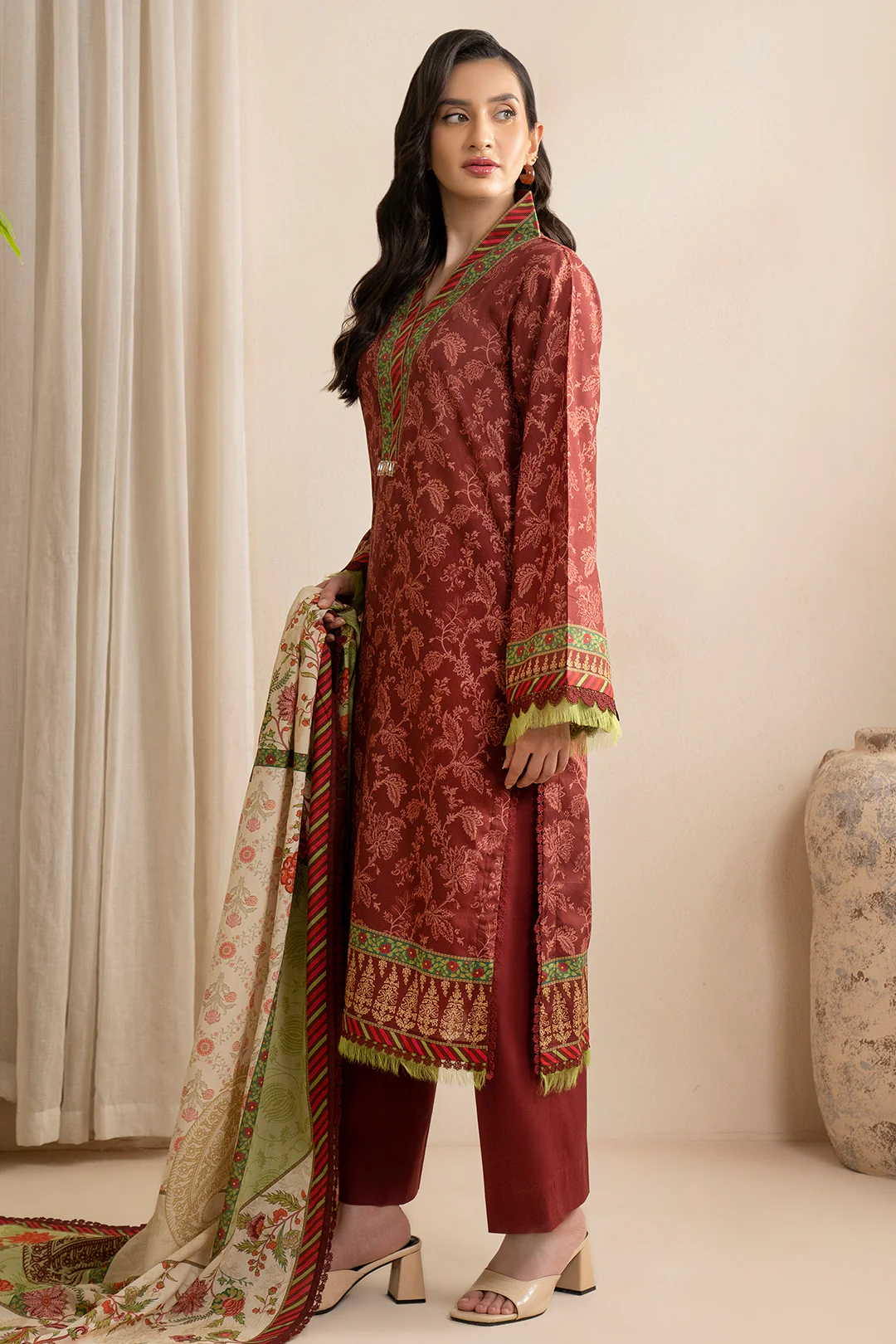 Shirt Shalwar Dupatta - 0661 - Image 6