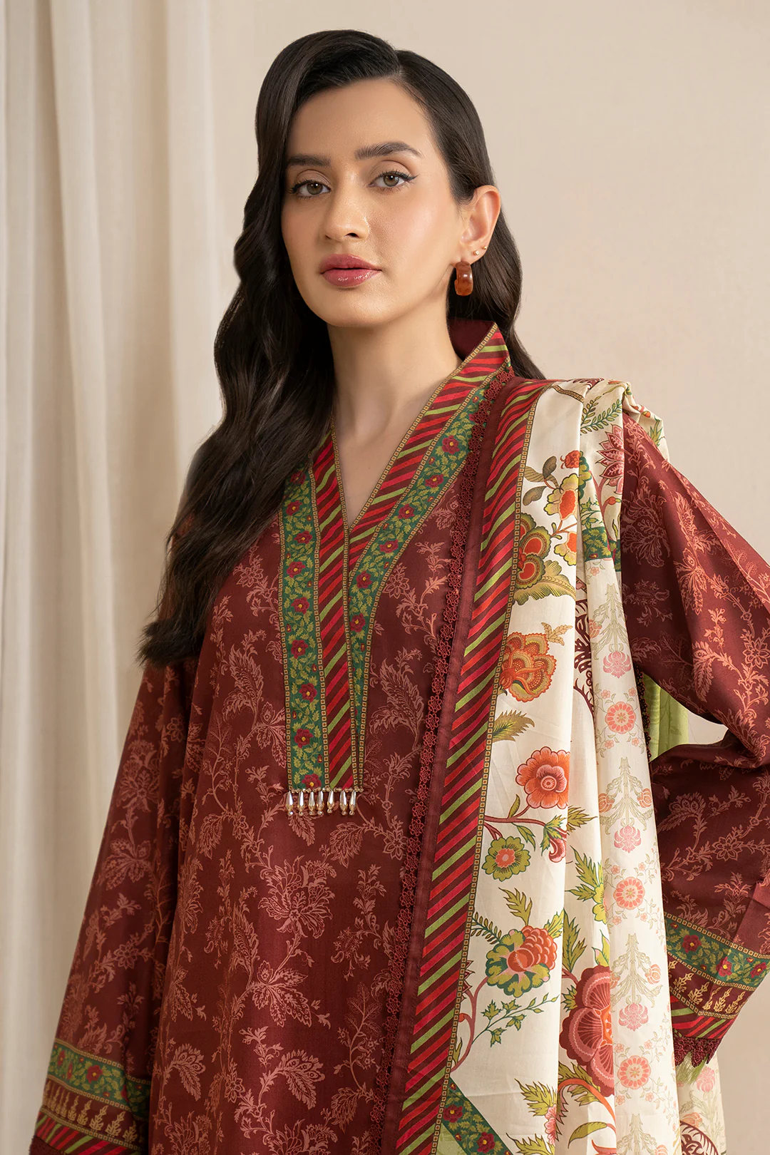 Shirt Shalwar Dupatta - 0661 - Image 8