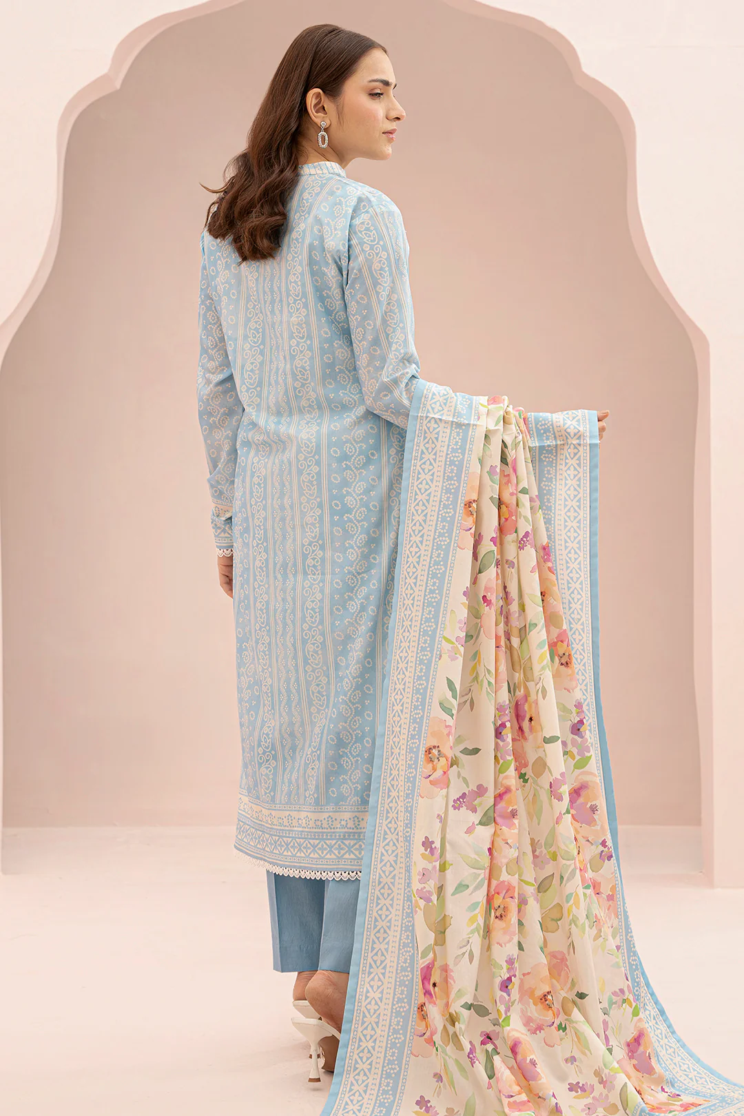 Shirt Shalwar Dupatta - 0663 - Image 6