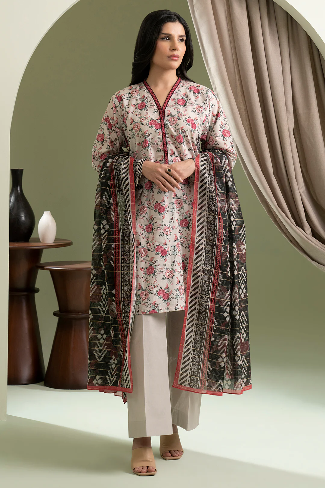 Shirt Shalwar Dupatta - 0665