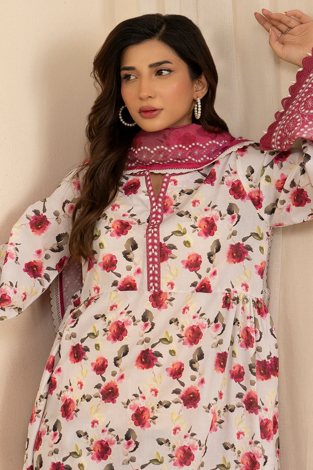 Shirt Shalwar Dupatta - 0668 - Image 6