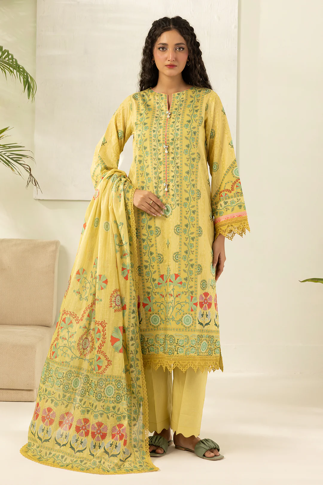 Shirt Shalwar Dupatta - 0413 - Image 3
