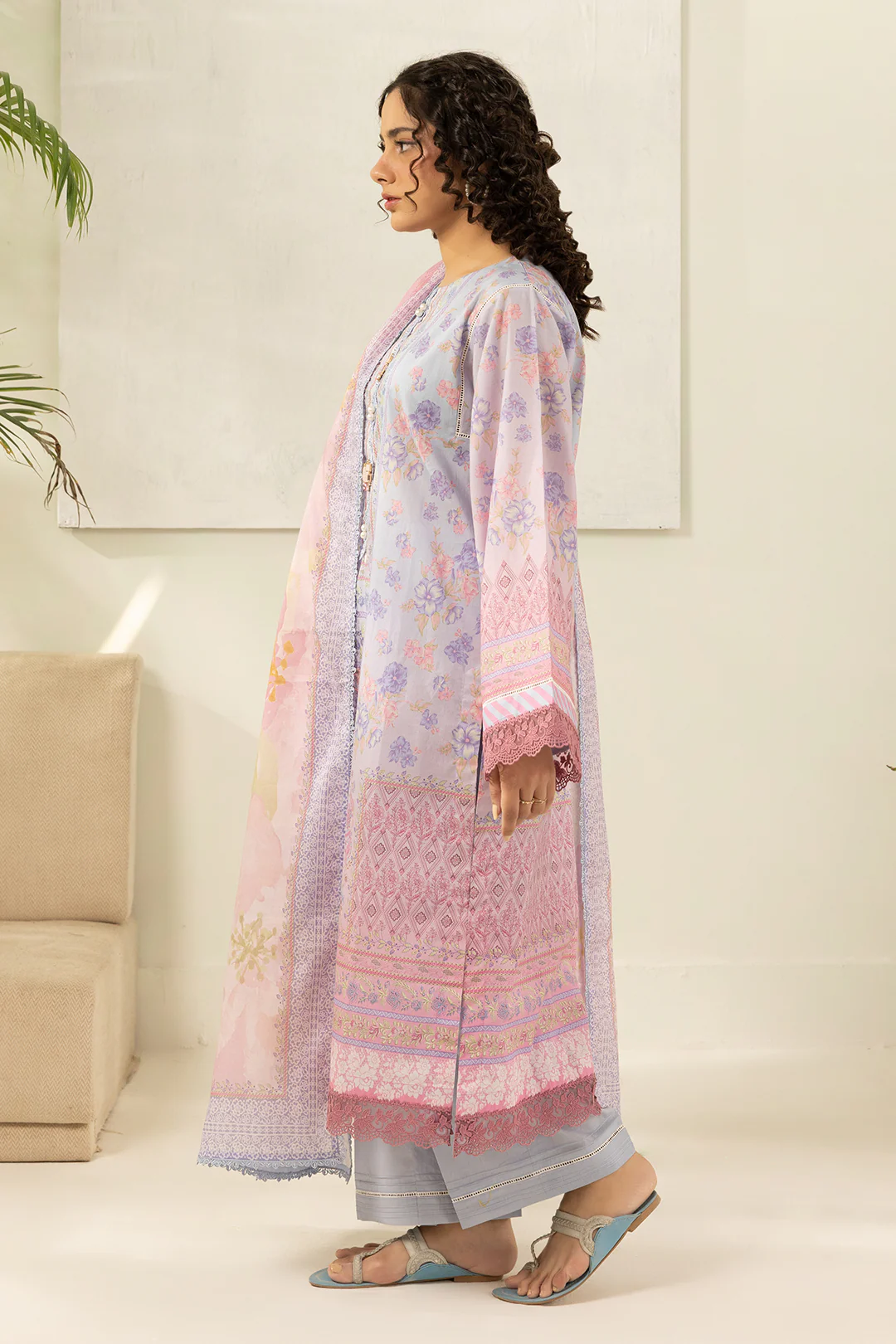 Shirt Shalwar Dupatta - 0415 - Image 5