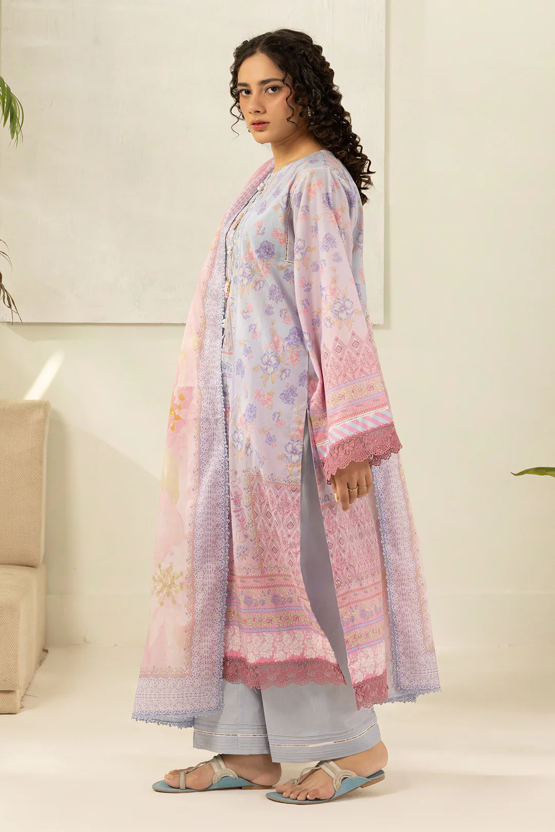 Shirt Shalwar Dupatta - 0415 - Image 6
