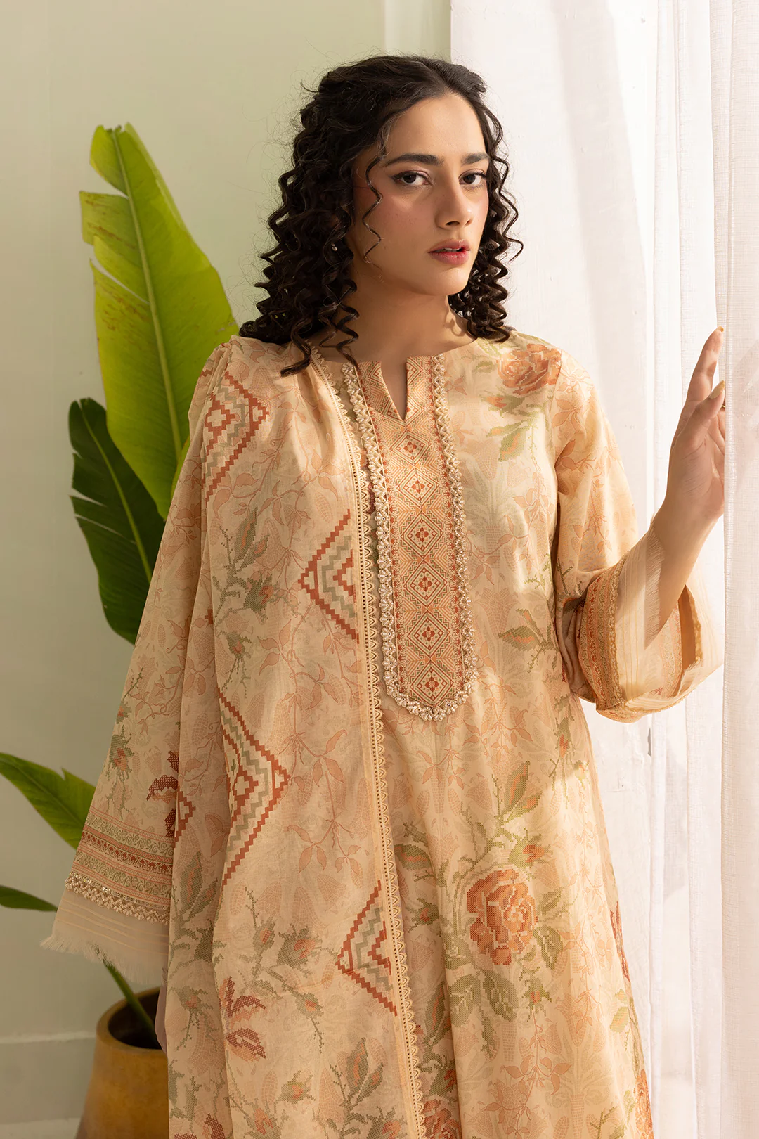 Shirt Shalwar Dupatta - 0418 - Image 3