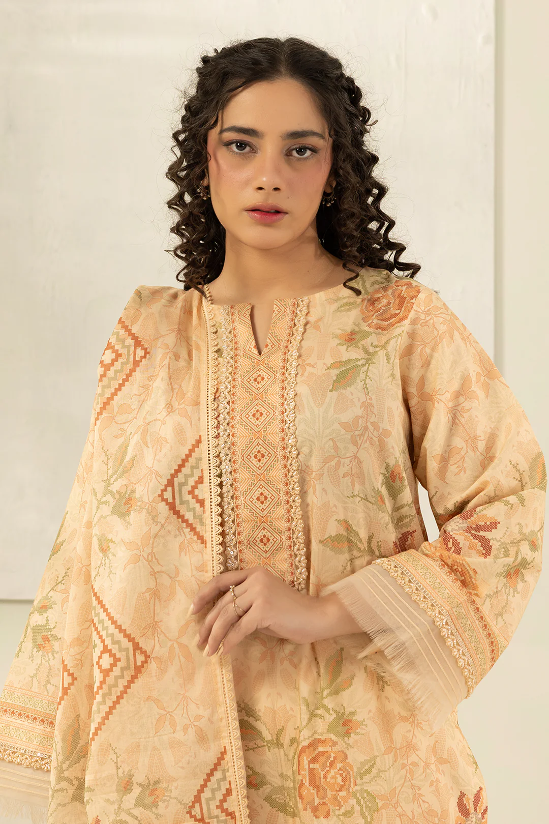 Shirt Shalwar Dupatta - 0418 - Image 5