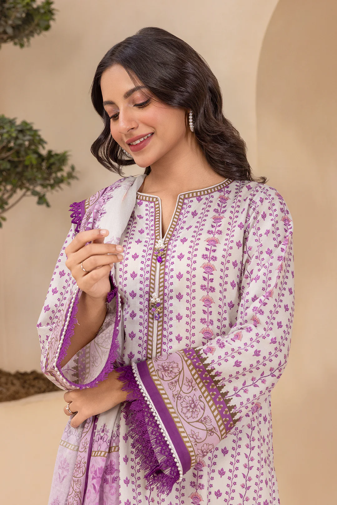 Shirt Shalwar Dupatta - 0423 - Image 2